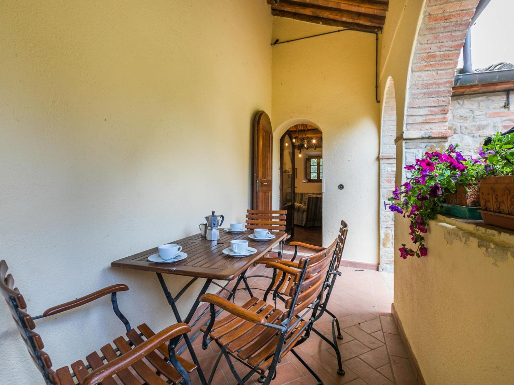 Apartment Cellole - Torretta - Ctc153 By Interhome Castellina in Chianti Kültér fotó