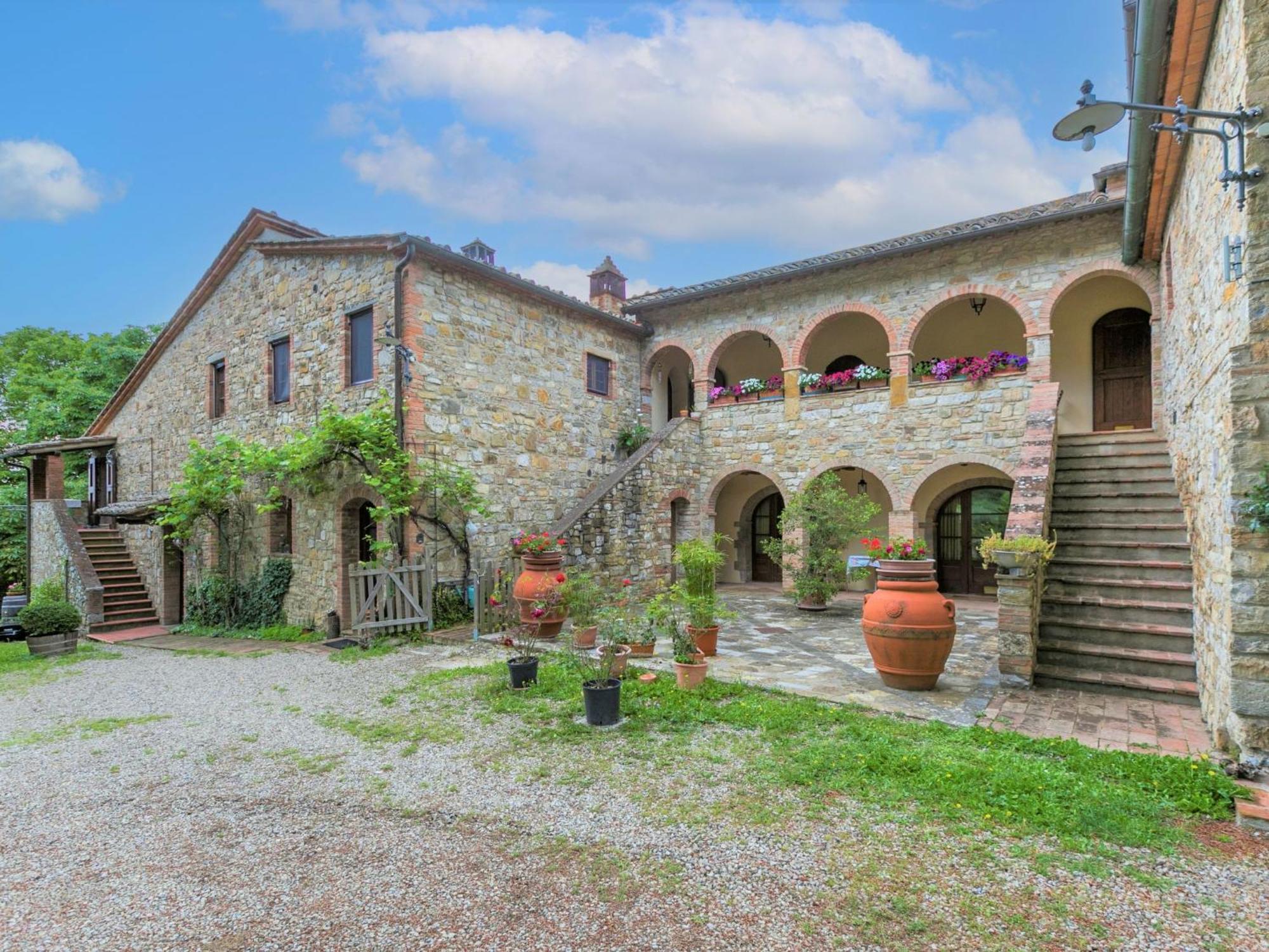 Apartment Cellole - Torretta - Ctc153 By Interhome Castellina in Chianti Kültér fotó